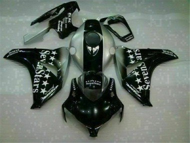 Black SevenStars 2008-2011 Honda CBR1000RR Motorcycle Fairings