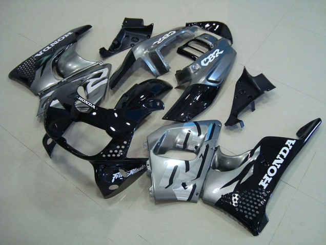 Black Silver 1996-1997 Honda CBR900RR 893 Motorcycle Fairings Black Silver 1996-1997 Honda CBR900RR 893 Motorcycle Fairings