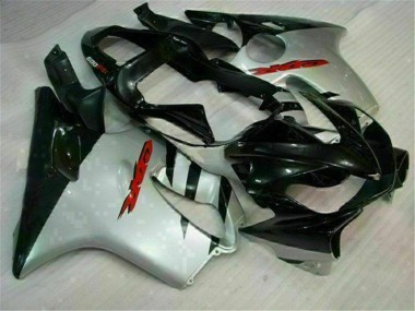 Black Silver 2001-2003 Honda CBR600 F4i Motorcycle Fairing