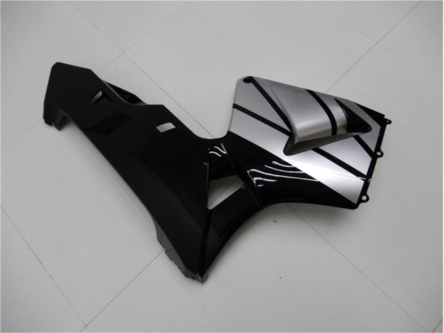 Black Silver 2003-2004 Honda CBR600RR Motorcycle Fairings