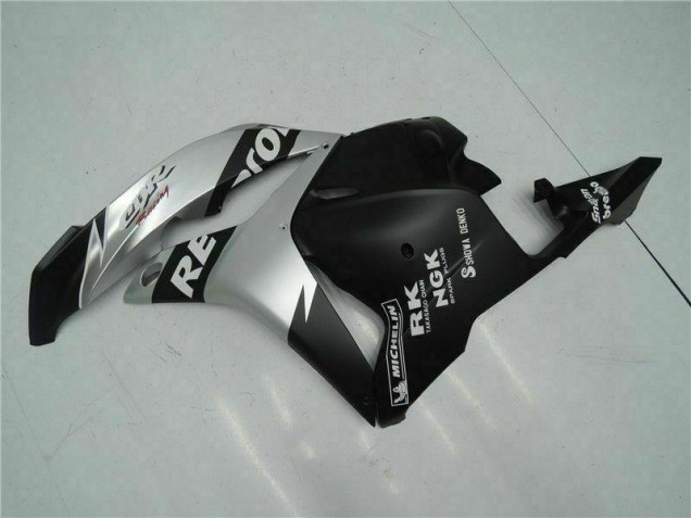 Black Silver Repsol 2009-2012 Honda CBR600RR Motorcycle Fairings Black Silver Repsol 2009-2012 Honda CBR600RR Motorcycle Fairings