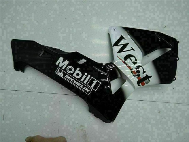 Black West 2005-2006 Honda CBR600RR Motorcycle Fairings Black West 2005-2006 Honda CBR600RR Motorcycle Fairings