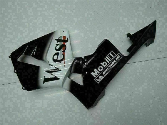 Black West 2005-2006 Honda CBR600RR Motorcycle Fairings Black West 2005-2006 Honda CBR600RR Motorcycle Fairings