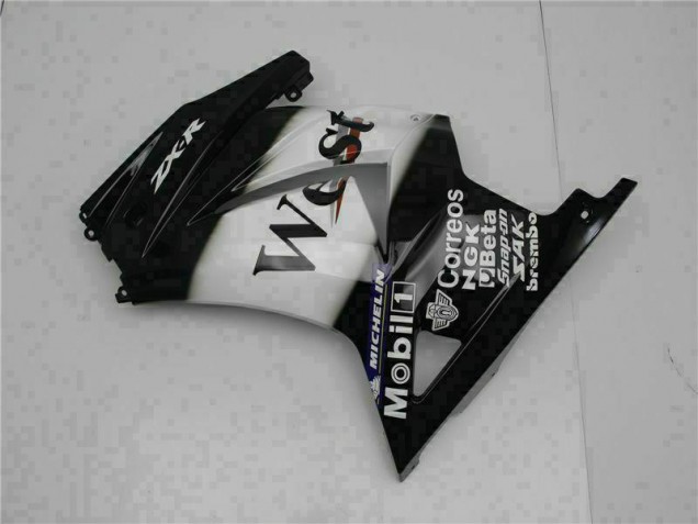 Black West 2008-2012 Kawasaki EX250 Motorcycle Fairings Black West 2008-2012 Kawasaki EX250 Motorcycle Fairings