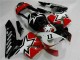 Black White 11 2003-2004 Honda CBR600RR Motorcycle Fairings