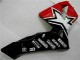 Black White 11 2003-2004 Honda CBR600RR Motorcycle Fairings