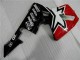 Black White 11 2003-2004 Honda CBR600RR Motorcycle Fairings