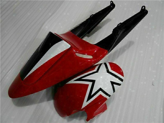 Black White 11 2003-2004 Honda CBR600RR Motorcycle Fairings
