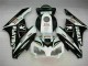 Black White 2004-2005 Honda CBR1000RR Motorcycle Fairing