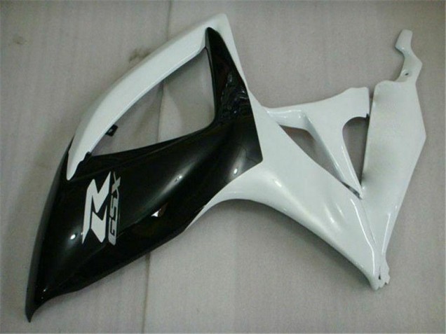 Black White 2006-2007 Suzuki GSXR 600/750 Motorcycle Fairings Black White 2006-2007 Suzuki GSXR 600/750 Motorcycle Fairings