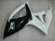 Black White 2006-2007 Suzuki GSXR 600/750 Motorcycle Fairings Black White 2006-2007 Suzuki GSXR 600/750 Motorcycle Fairings