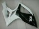 Black White 2006-2007 Suzuki GSXR 600/750 Motorcycle Fairings Black White 2006-2007 Suzuki GSXR 600/750 Motorcycle Fairings