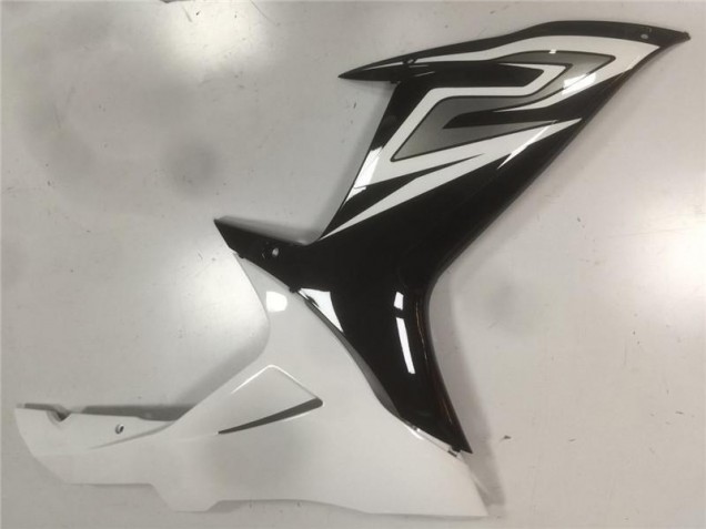 Black White 2011-2021 Suzuki GSXR 600/750 Motorcycle Fairing