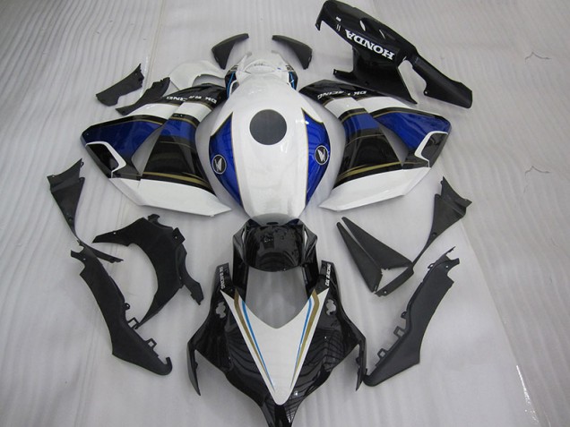 Black White Blue 2004-2005 Honda CBR1000RR Motorcycle Fairings Black White Blue 2004-2005 Honda CBR1000RR Motorcycle Fairings