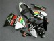 Black White Eurobet 2000-2002 Kawasaki ZX6R Motorcycle Fairings Black White Eurobet 2000-2002 Kawasaki ZX6R Motorcycle Fairings