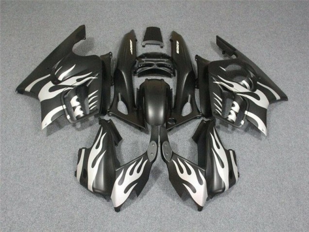 Black White Flame 1995-1998 Honda CBR600 F3 Motorcycle Fairings