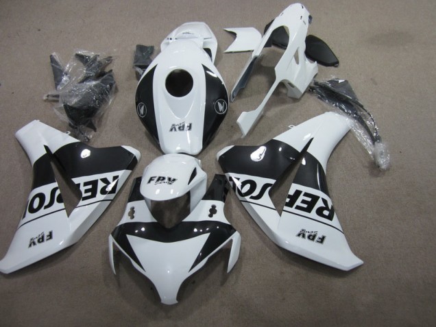 Black White Repsol 2008-2011 Honda CBR1000RR Motorcycle Fairings Black White Repsol 2008-2011 Honda CBR1000RR Motorcycle Fairings