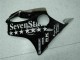 Black White SevenStarss 2001-2003 Honda CBR600 F4i Motorcycle Fairings Black White SevenStarss 2001-2003 Honda CBR600 F4i Motorcycle Fairings