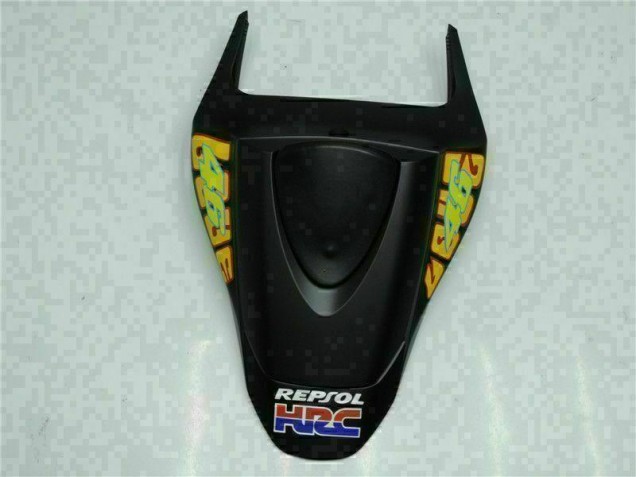 Black Yellow Repsol 46 2007-2008 Honda CBR600RR Motorcycle Fairings Black Yellow Repsol 46 2007-2008 Honda CBR600RR Motorcycle Fairings
