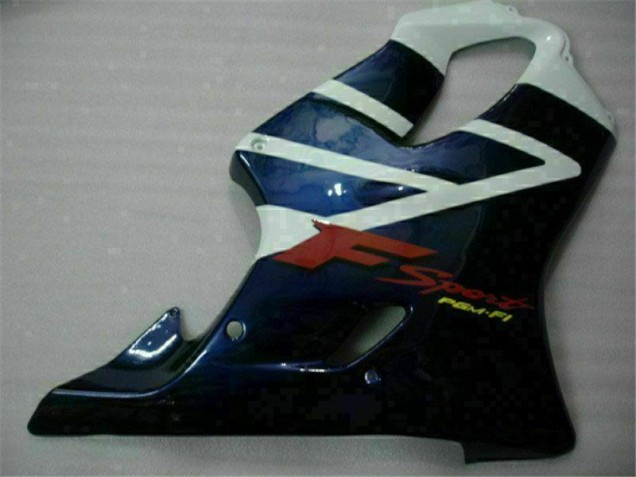 Blue 2001-2003 Honda CBR600 F4i Motorcycle Fairings