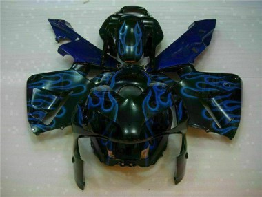 Blue 2003-2004 Honda CBR600RR Full Motorcycle Fairing Kits