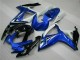 Blue 2006-2007 Suzuki GSXR 600/750 ABS Motorcycle Fairings Blue 2006-2007 Suzuki GSXR 600/750 ABS Motorcycle Fairings