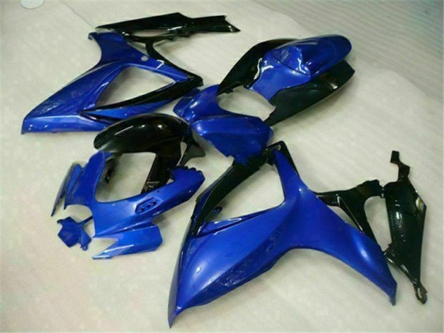 Blue 2006-2007 Suzuki GSXR 600/750 Aftermarket Motorcycle Fairing