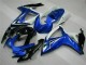 Blue 2006-2007 Suzuki GSXR 600/750 Motorcycle Fairing & Bodywork