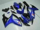 Blue 2006-2007 Suzuki GSXR 600/750 Motorcycle Fairing Kits & Plastic