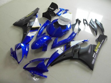 Blue 2006-2007 Yamaha YZF R6 Motorcycle Fairings
