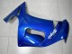 Blue 2006-2008 Kawasaki EX650 Motorcycle Fairings