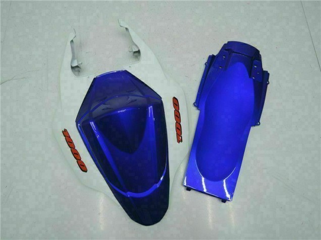 Blue 2007-2008 Suzuki GSXR 1000 Motorcycle Fairings