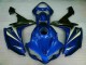 Blue 2007-2008 Yamaha YZF R1 Motorcycle Bodywork