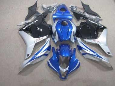 Blue 2009-2012 Honda CBR600RR Motorcycle Fairings