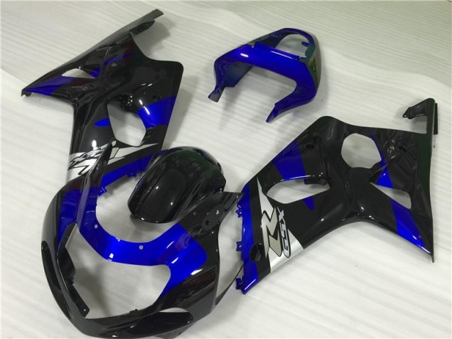 Blue Black 2000-2002 Suzuki GSXR 1000 Motorcycle Fairings Blue Black 2000-2002 Suzuki GSXR 1000 Motorcycle Fairings