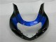 Blue Black 2001-2003 Suzuki GSXR 600/750 Motorcycle Fairing Blue Black 2001-2003 Suzuki GSXR 600/750 Motorcycle Fairing