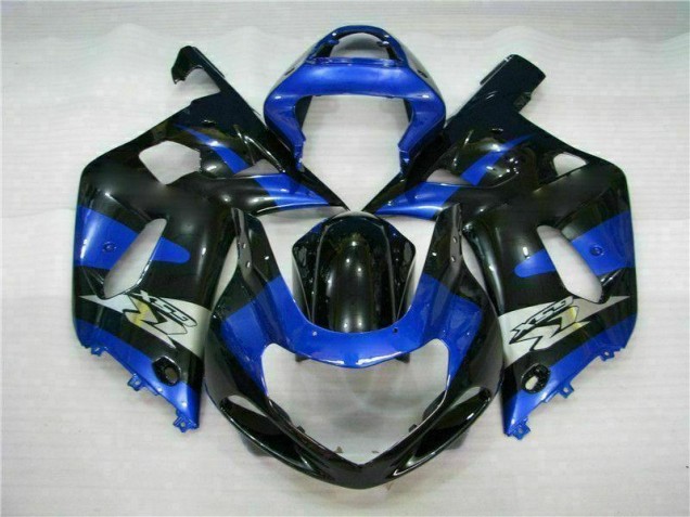 Blue Black 2001-2003 Suzuki GSXR 600/750 Motorcycle Fairing Blue Black 2001-2003 Suzuki GSXR 600/750 Motorcycle Fairing