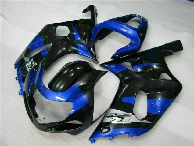 Blue Black 2001-2003 Suzuki GSXR 600/750 Motorcycle Fairings