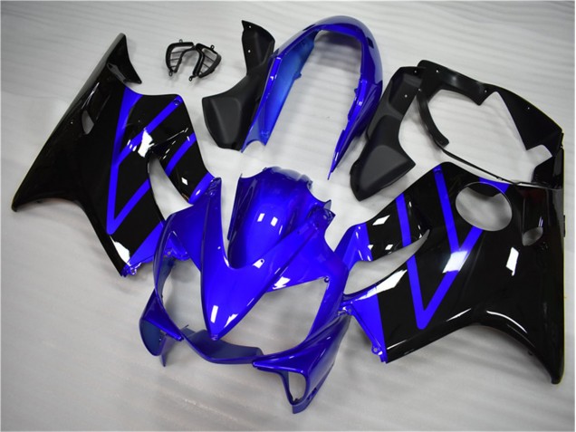 Blue Black 2004-2007 Honda CBR600 F4i Motorcycle Fairings Blue Black 2004-2007 Honda CBR600 F4i Motorcycle Fairings