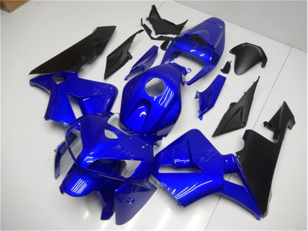 Blue Black 2005-2006 Honda CBR600RR Motorcycle Fairings