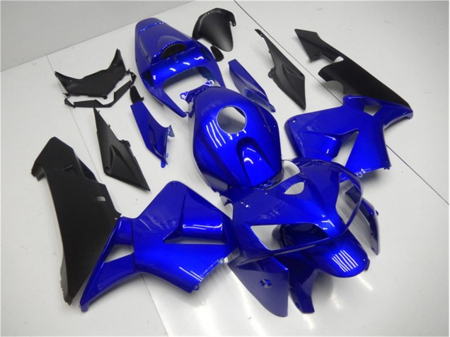 Blue Black 2005-2006 Honda CBR600RR Motorcycle Fairings