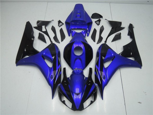 Blue Black 2006-2007 Honda CBR1000RR Motorcycle Fairings