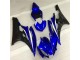 Blue Black 2006-2007 Yamaha YZF R6 Full Motorcycle Fairing Kits