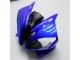 Blue Black 2006-2007 Yamaha YZF R6 Full Motorcycle Fairing Kits