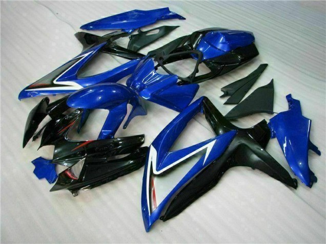 Blue Black 2008-2010 Suzuki GSXR 600/750 Motorcycle Bodywork Blue Black 2008-2010 Suzuki GSXR 600/750 Motorcycle Bodywork