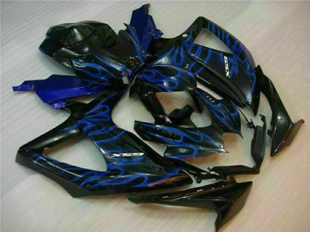 Blue Black 2008-2010 Suzuki GSXR 600/750 Motorcycle Fairing Blue Black 2008-2010 Suzuki GSXR 600/750 Motorcycle Fairing