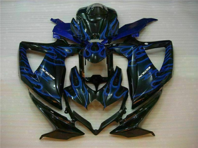 Blue Black 2008-2010 Suzuki GSXR 600/750 Motorcycle Fairing Blue Black 2008-2010 Suzuki GSXR 600/750 Motorcycle Fairing