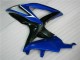 Blue Black 2008-2010 Suzuki GSXR 600/750 Motorcycle Fairings