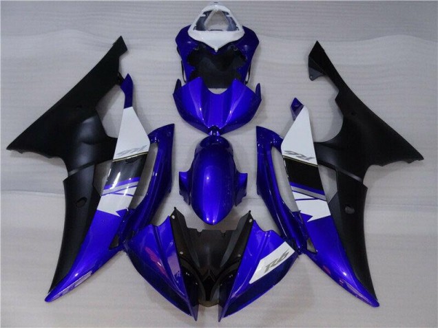 Blue Black 2008-2016 Yamaha YZF R6 Motorcycle Fairing Blue Black 2008-2016 Yamaha YZF R6 Motorcycle Fairing