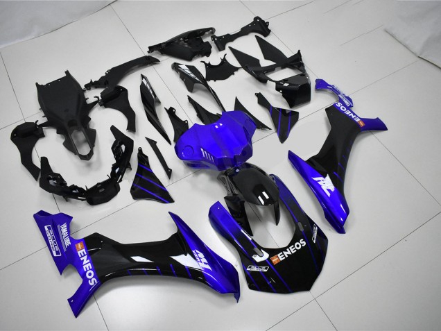 Blue Black 2015-2019 Yamaha YZF R1 Motorcycle Fairing